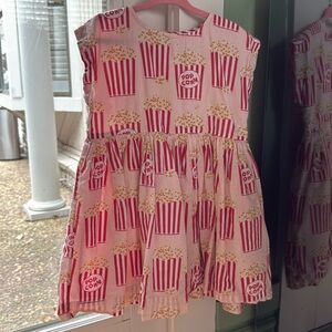 Pink chicken popcorn dress